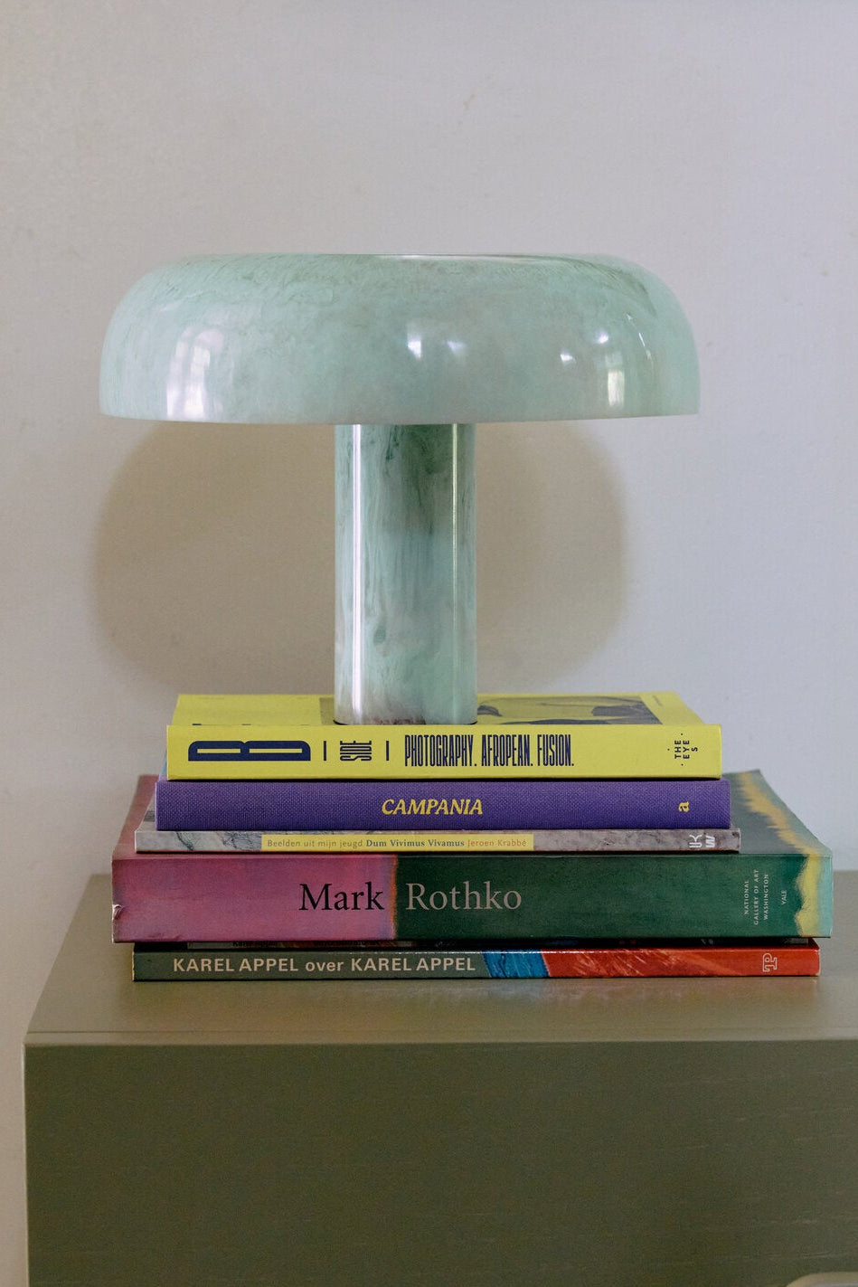 Mushroom bordlampe - Mint